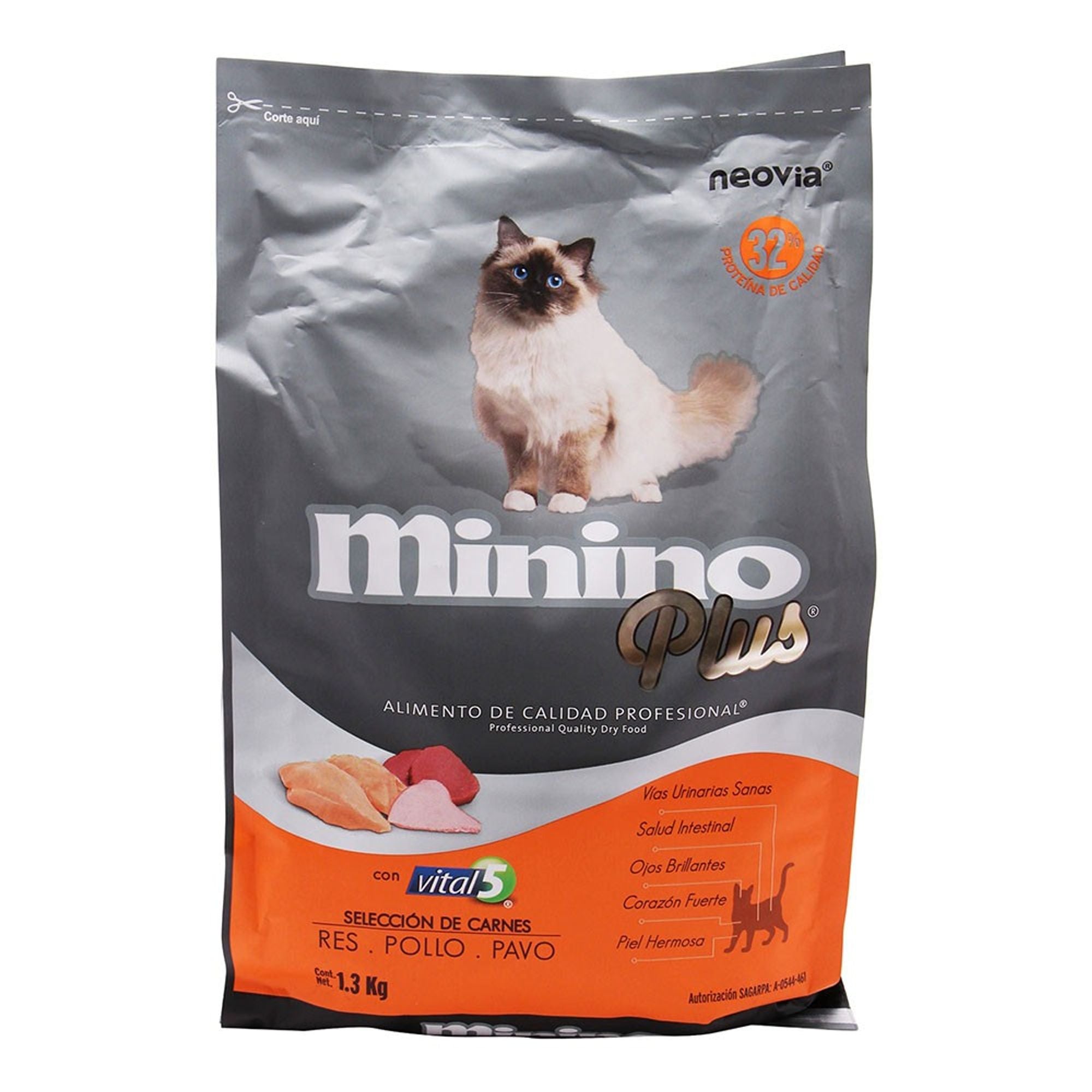 Minino Plus Multietapa Alimento de Calidad Profesional para Gatos en Diferentes Presentaciones