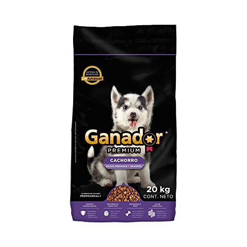 Ganador Premium Cachorro para Razas Medianas y Grandes - Nutrición Completa y Balanceada