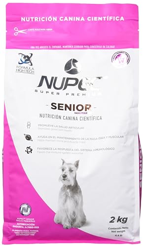Nupec Alimento Seco para Perro Raza Pequeña Senior en Presentaciones Variadas