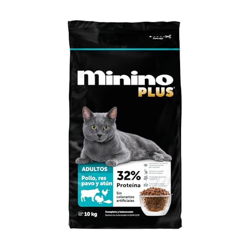 Minino Plus Multietapa Alimento de Calidad Profesional para Gatos en Diferentes Presentaciones