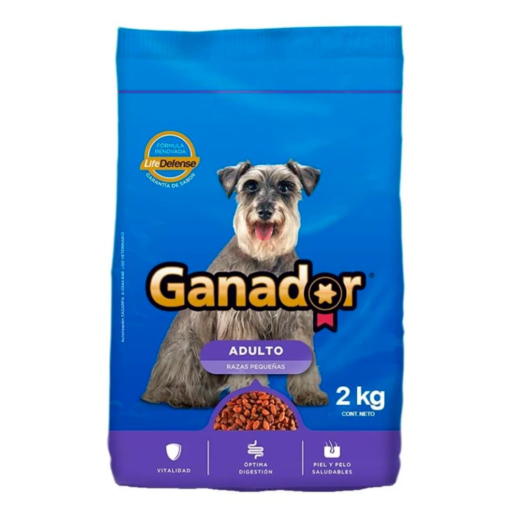 Ganador Adulto para Razas Pequeñas, Alimento Completo para Perros en Diferentes Presentaciones