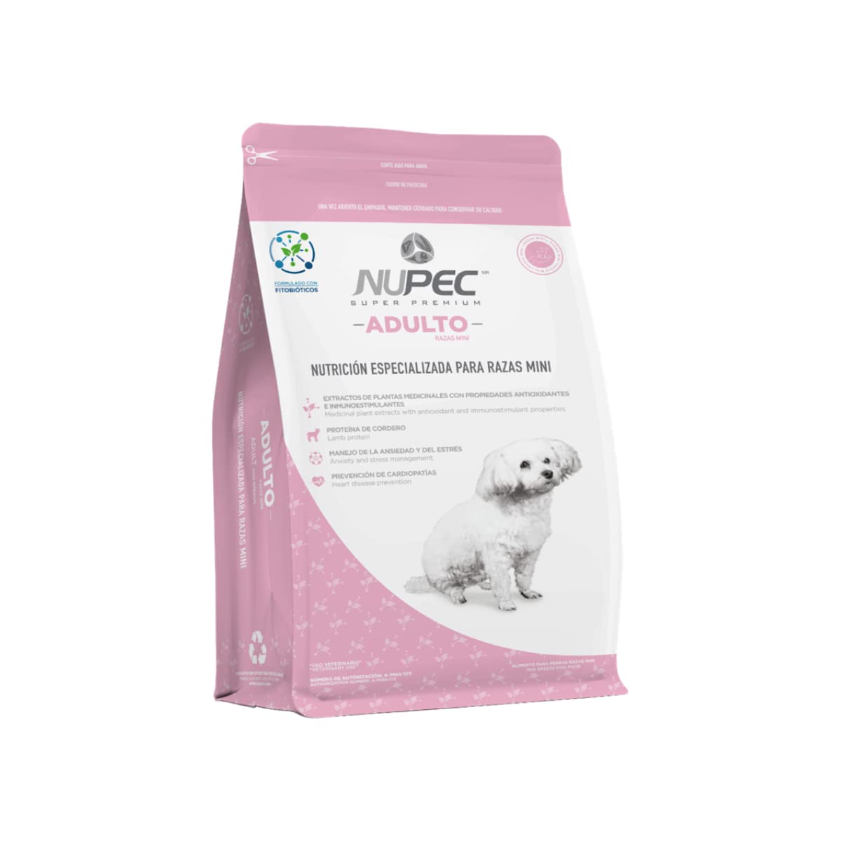 Nupec Comida para Perros Adulto Razas Mini en Presentación Práctica y Nutritiva