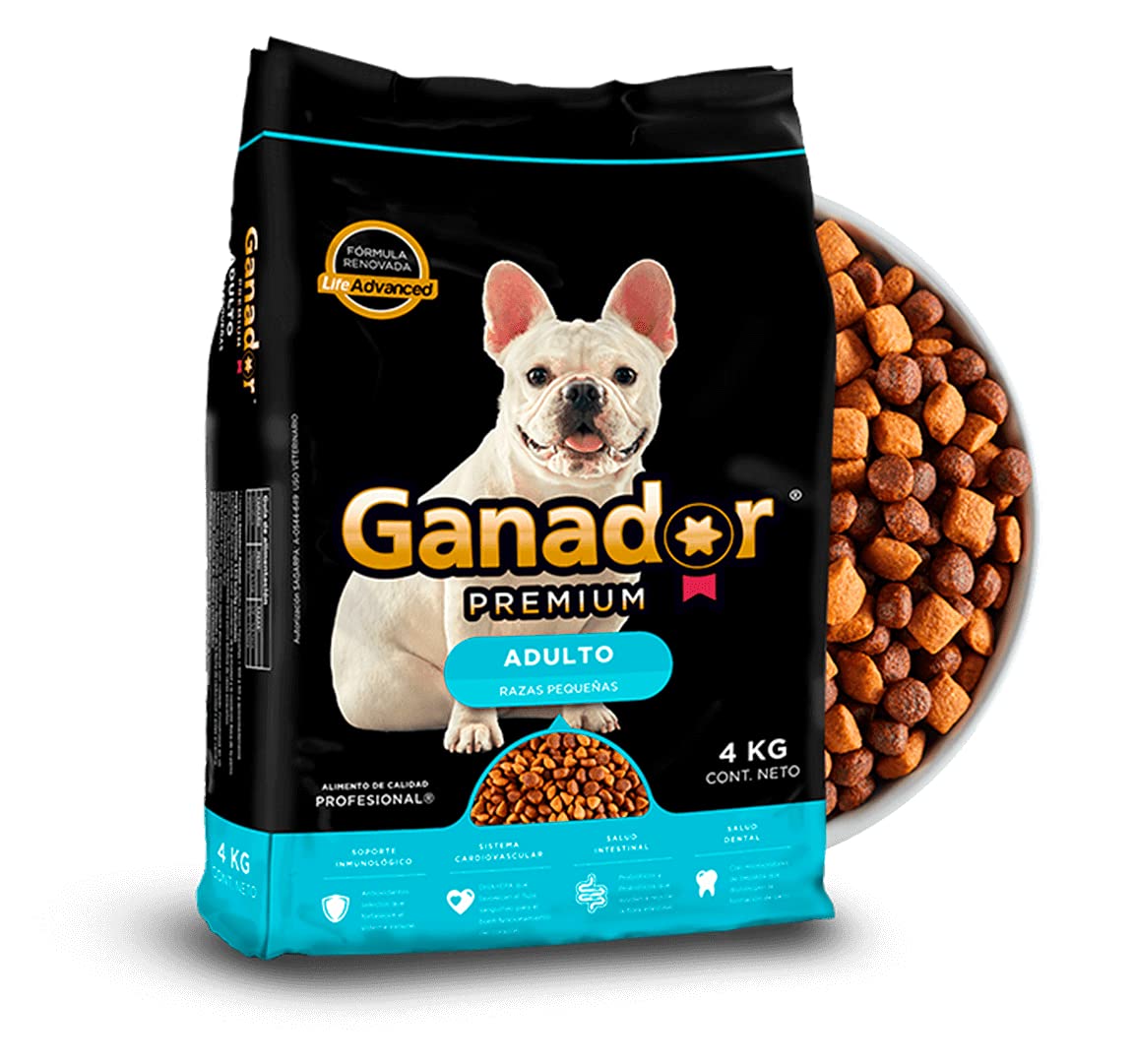 Ganador Premium Razas Pequeñas y Adulto Alimento para Perros de Alta Calidad