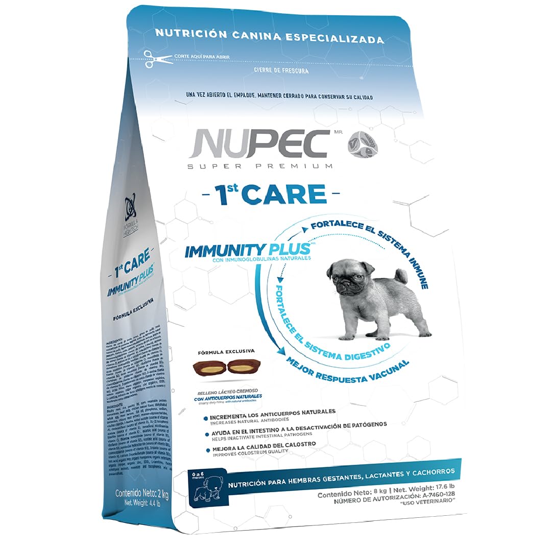 Nupec Comida para Perros First Care 8 kg - Paquete de 1