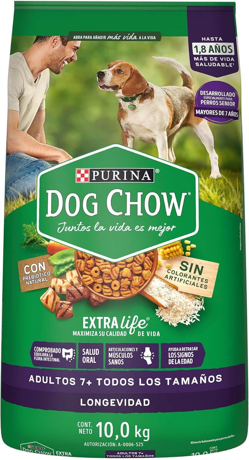 Purina Dog Chow Adulto Longevidad 10kg