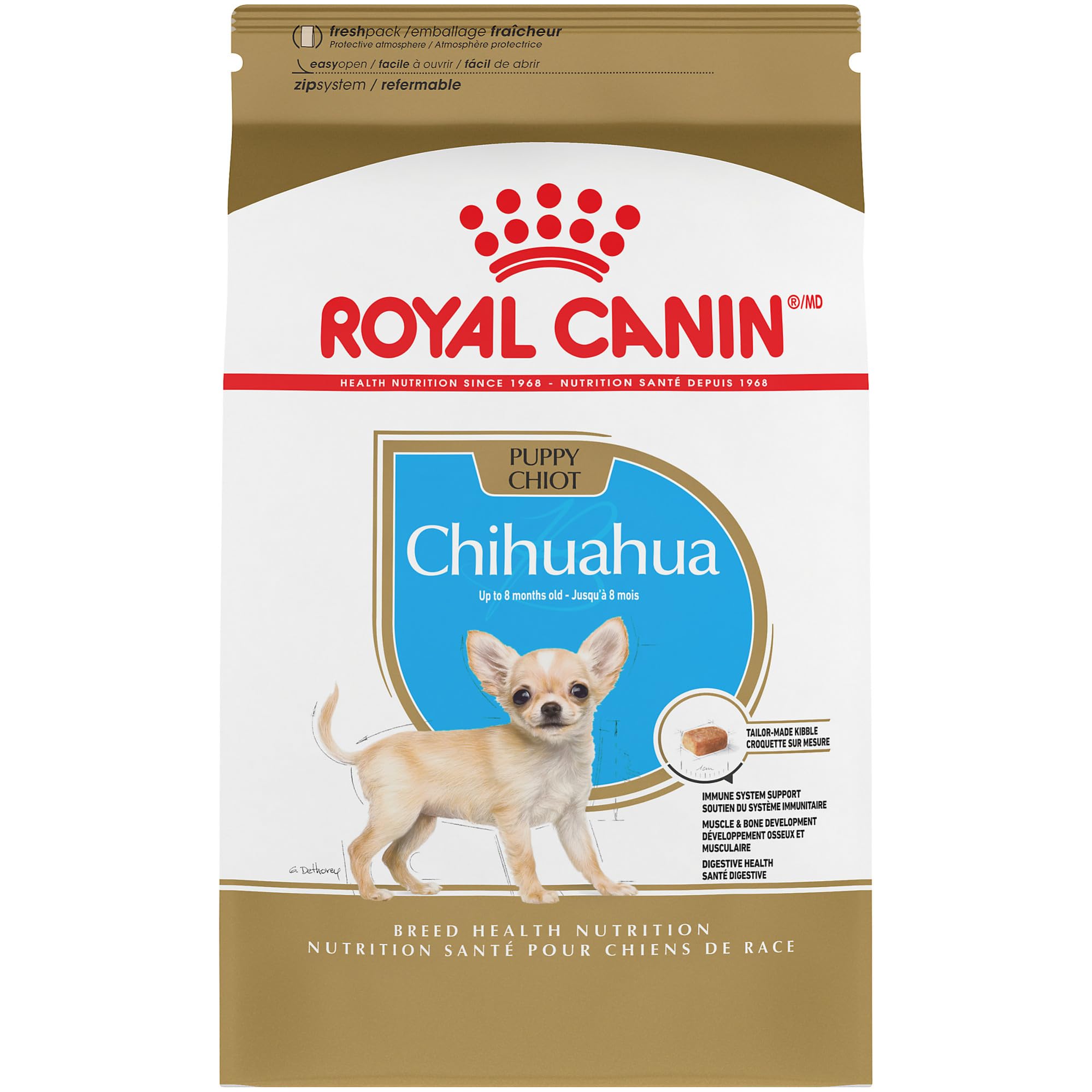 Royal Canin Croquetas para Chihuahua Puppy, 1.13 kg (El empaque puede variar)