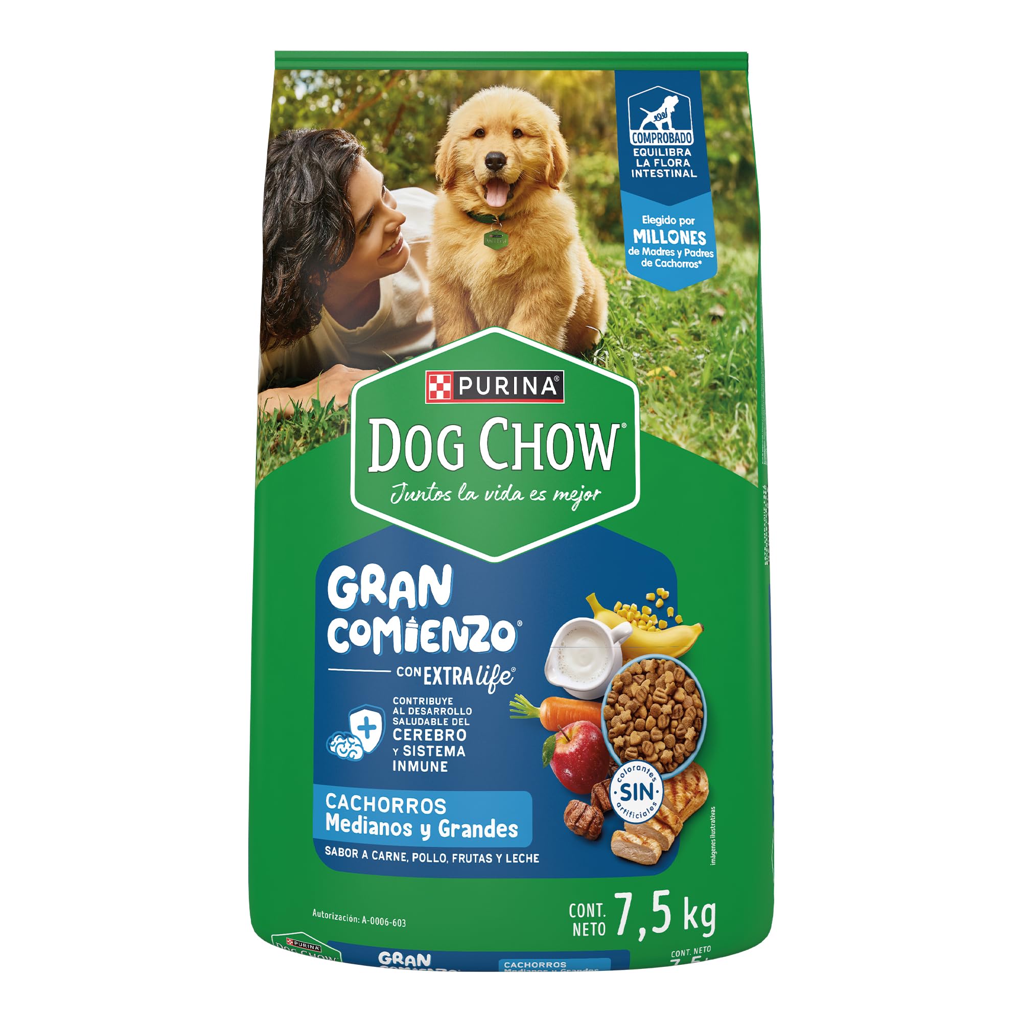 Dog Chow Comida para Perros Puppy Alimento Nutritivo para Cachorros de Todas las Razas