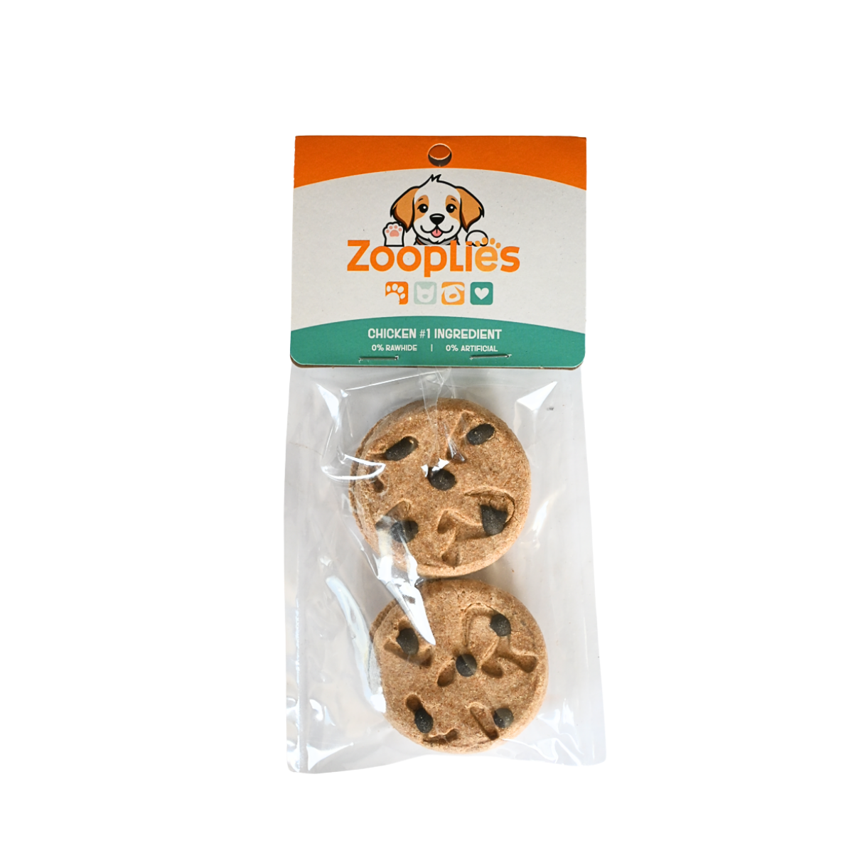 Zooplies Botana Premio para Perro de Vegetales con Pollo