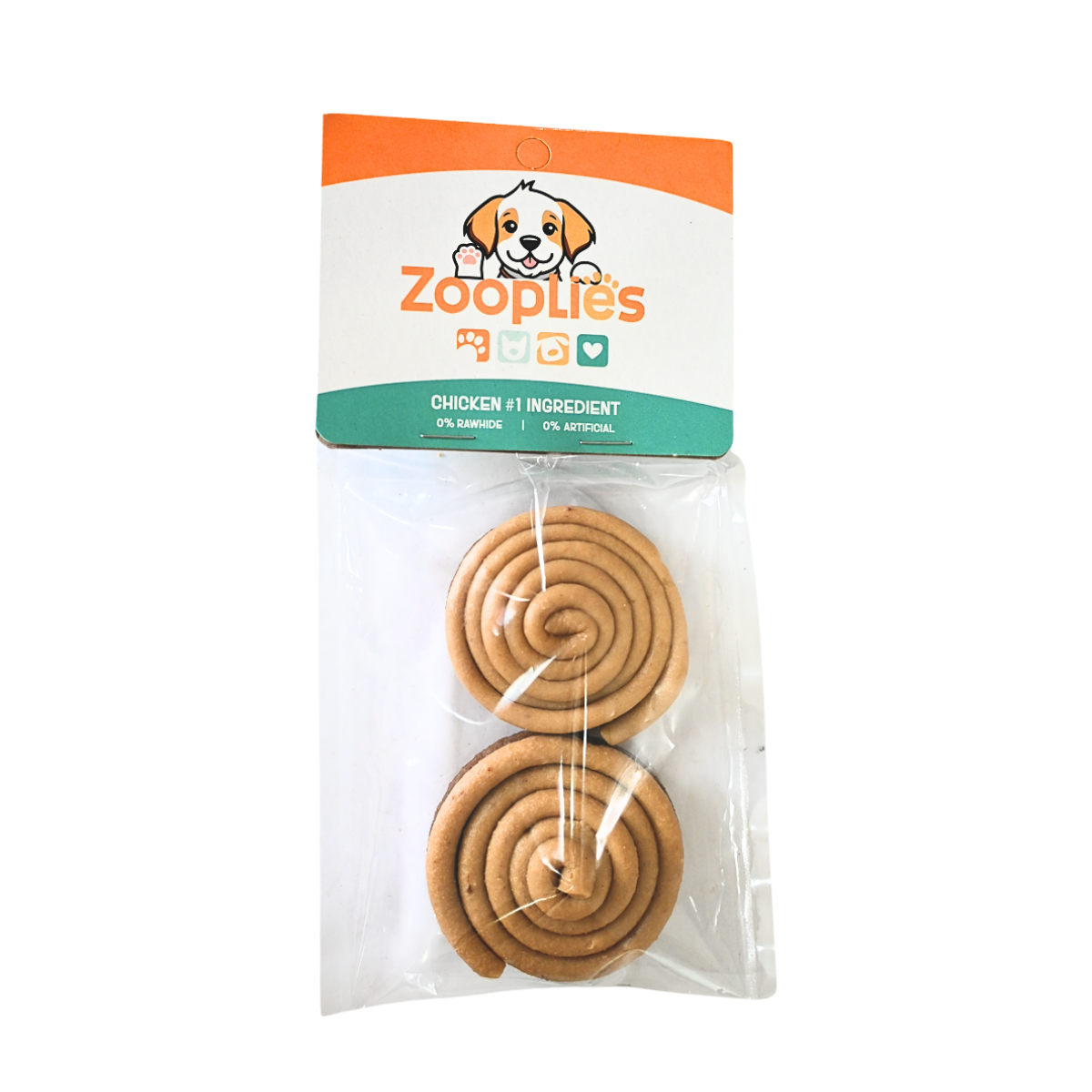 Zooplies Botana Premio para Perro de Vegetales con Pollo