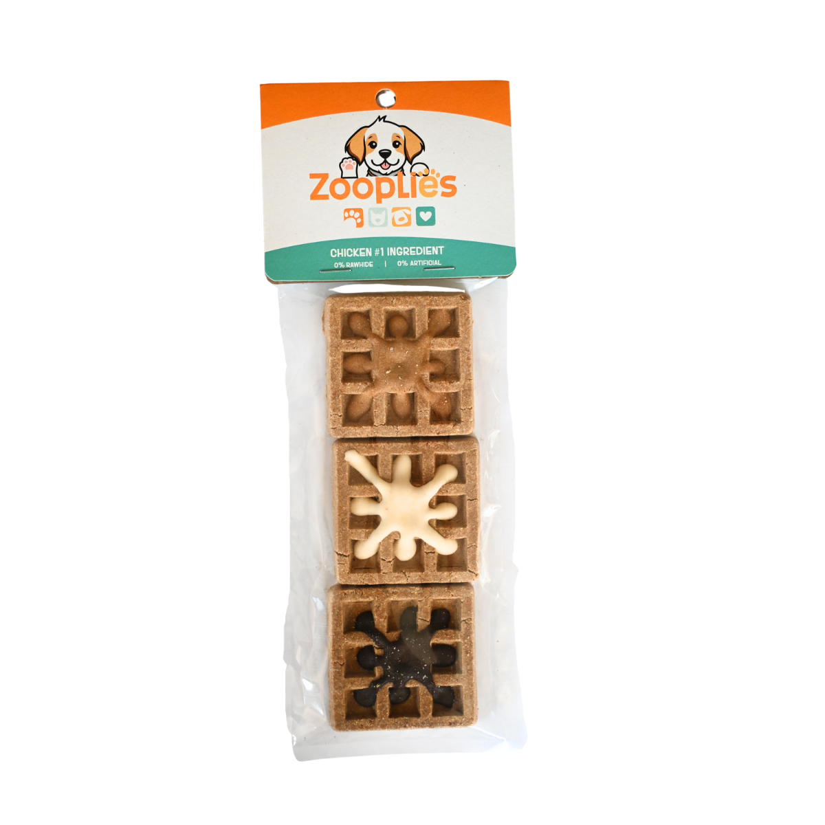 Zooplies Botana Premio para Perro de Vegetales con Pollo